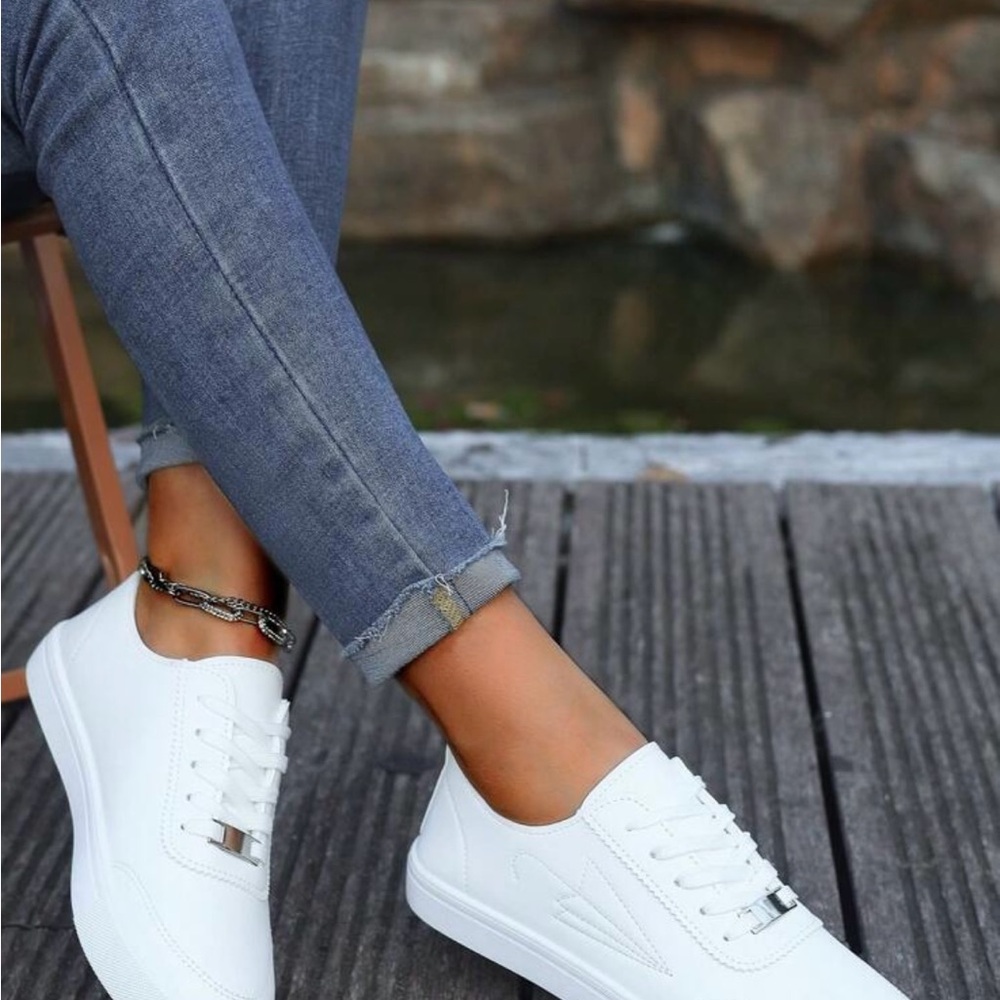 Women's White Sneakers